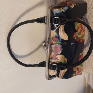 NWT Gorgeous Patricia Nash Le Fleur Navy Handbag